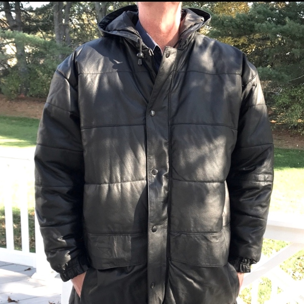 PHASE 2 Men’s Heavy Leather Jacket